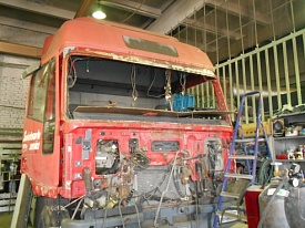 Ивеко Евростар - собрали кабину частями от трех кабин, поверите?